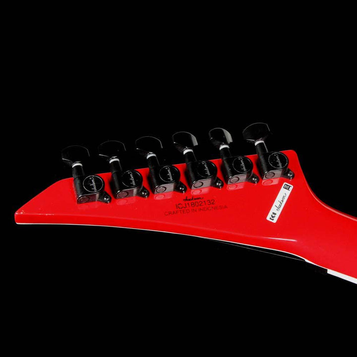 Jackson PDX-2 Demmelition King V Red with Black Bevels