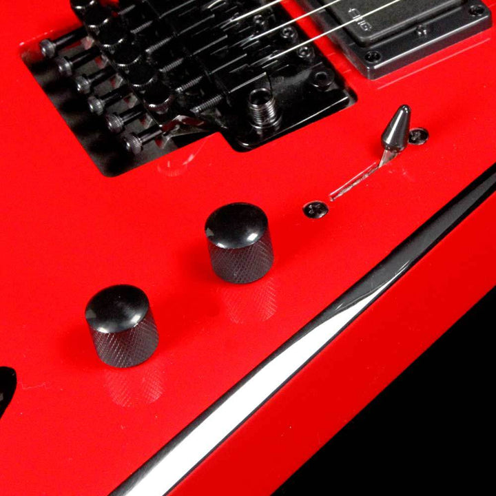 Jackson PDX-2 Demmelition King V Red with Black Bevels