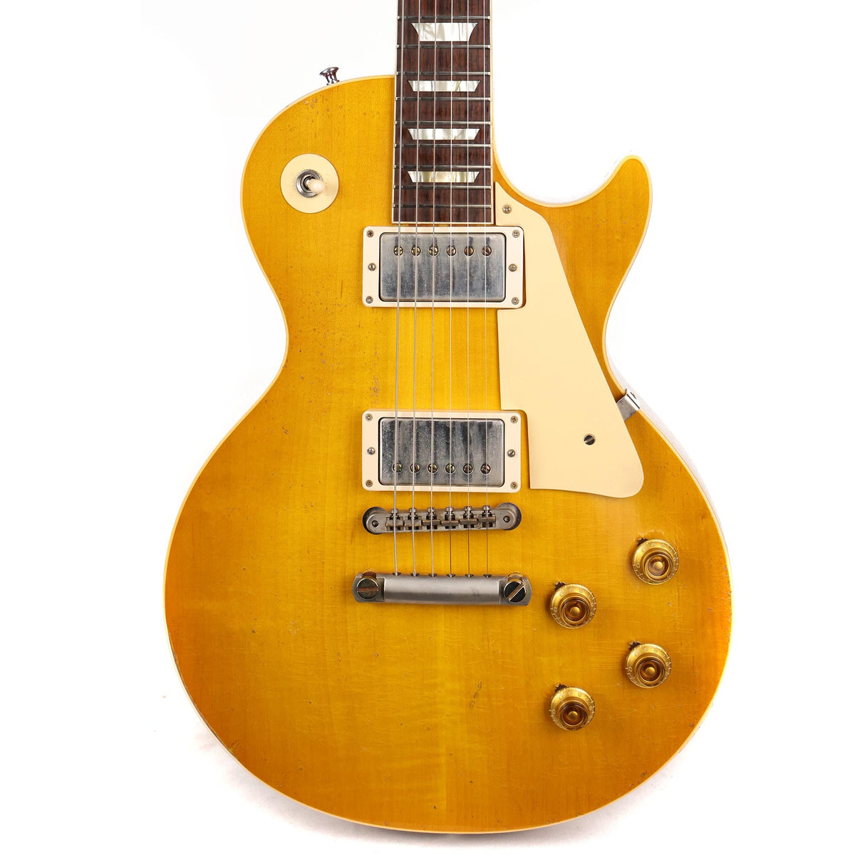Gibson Custom Shop 1958 Les Paul Reissue Murphy Lab Heavy Aged Lemon Burst 2022 — 1
