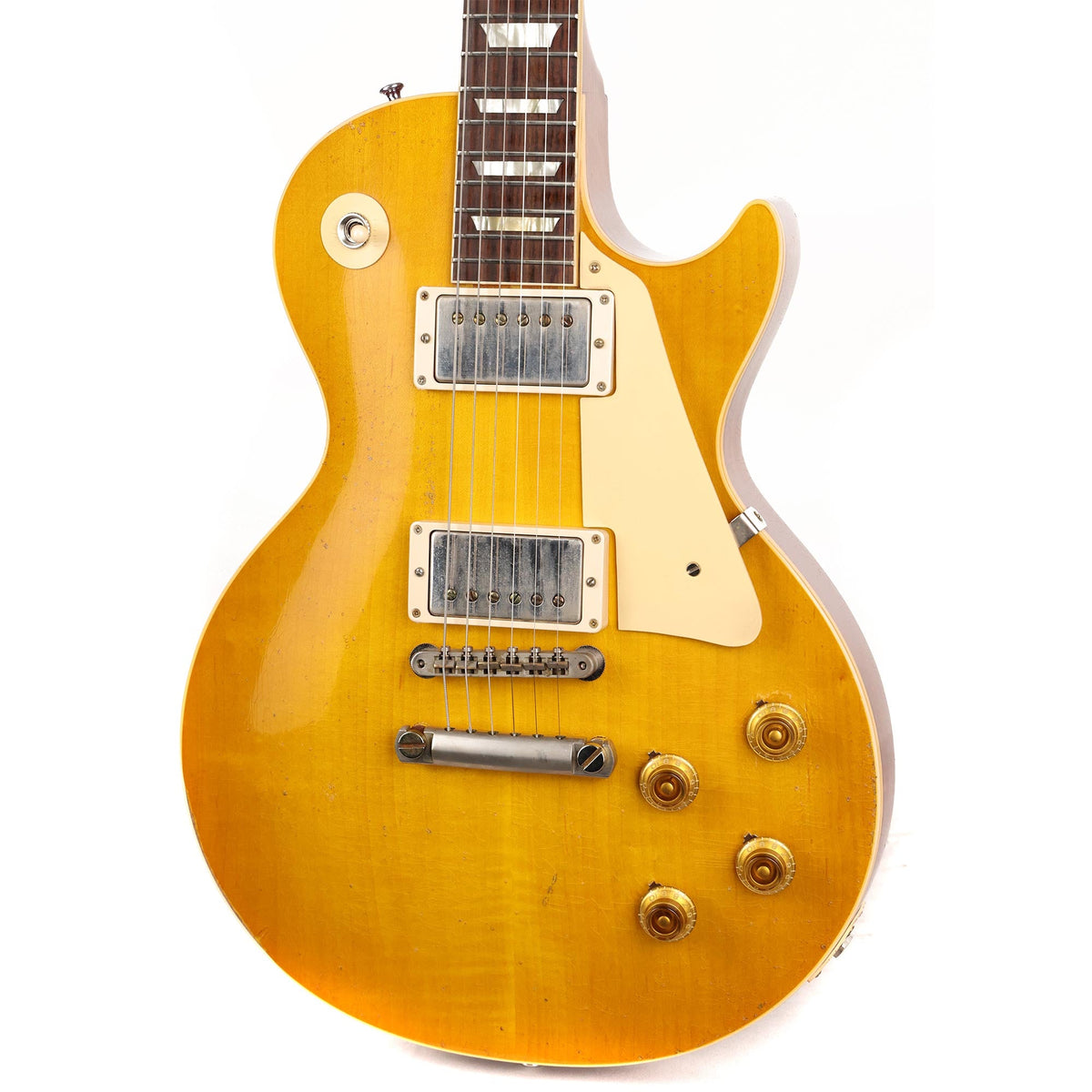 Gibson Custom Shop 1958 Les Paul Reissue Murphy Lab Heavy Aged Lemon Burst 2022 — 6