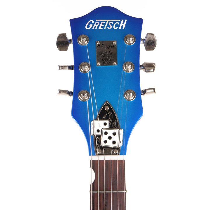 Gretsch G6120T-HR Brian Setzer Signature Hot Rod Hollow Body Candy Blue Burst 2020