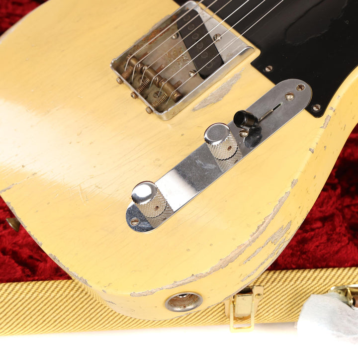 Fender Custom Shop 70th Anniversary Broadcaster Nocaster Blonde Relic Masterbuilt Todd Krause 2020