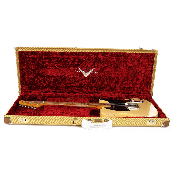 Fender Custom Shop 70th Anniversary Broadcaster Nocaster Blonde Relic Masterbuilt Todd Krause 2020