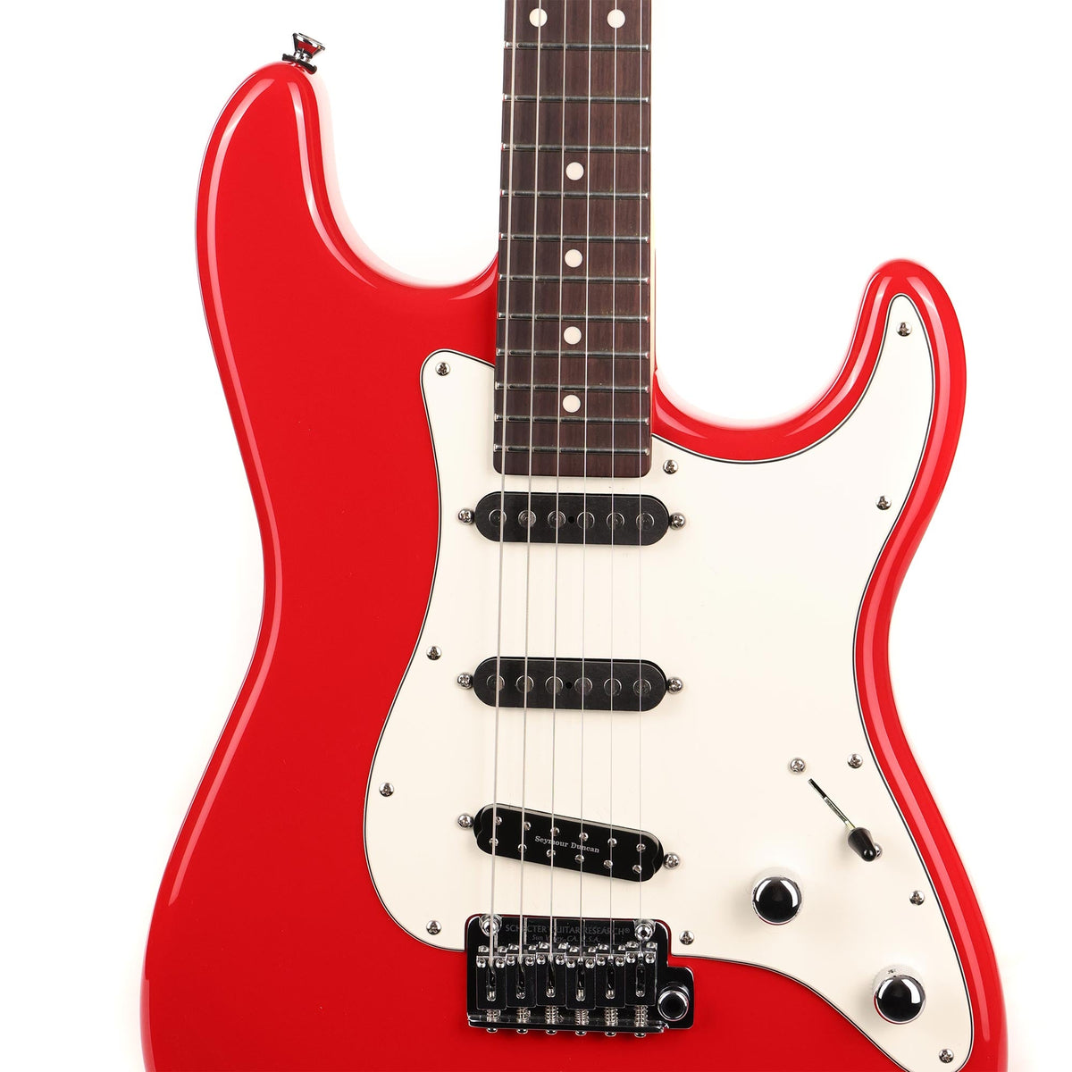 Schecter USA Custom Shop Traditional Vintage Red 2021 — 6
