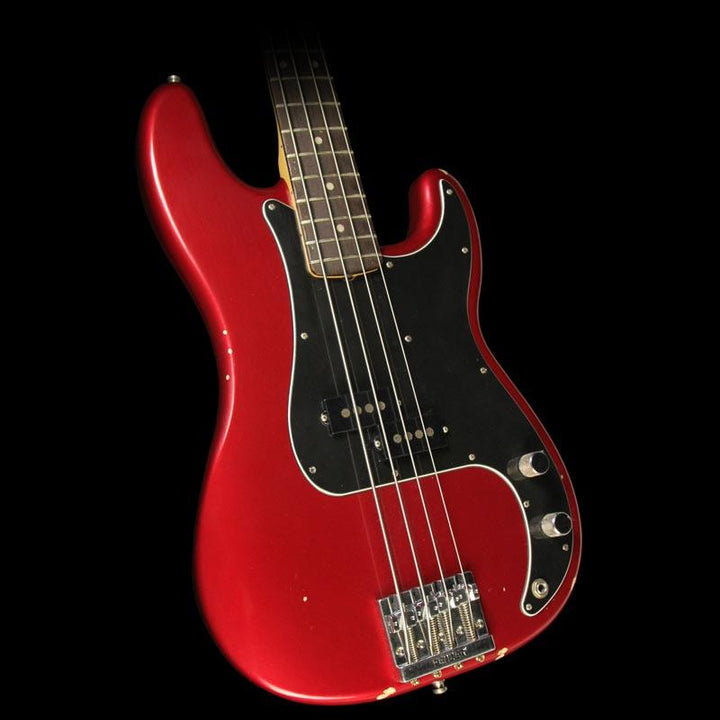 Fender Nate Mendel Signature Precision Bass Road Worn Candy Apple Red