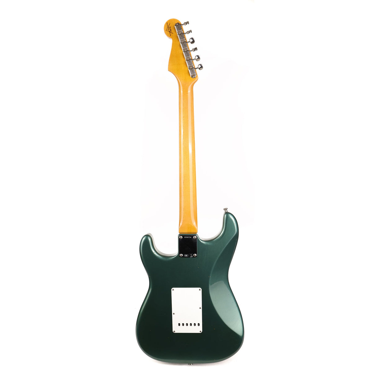 Fender Custom Shop 1960 Stratocaster Journeyman Relic Aged Sherwood Green 2019 — 3