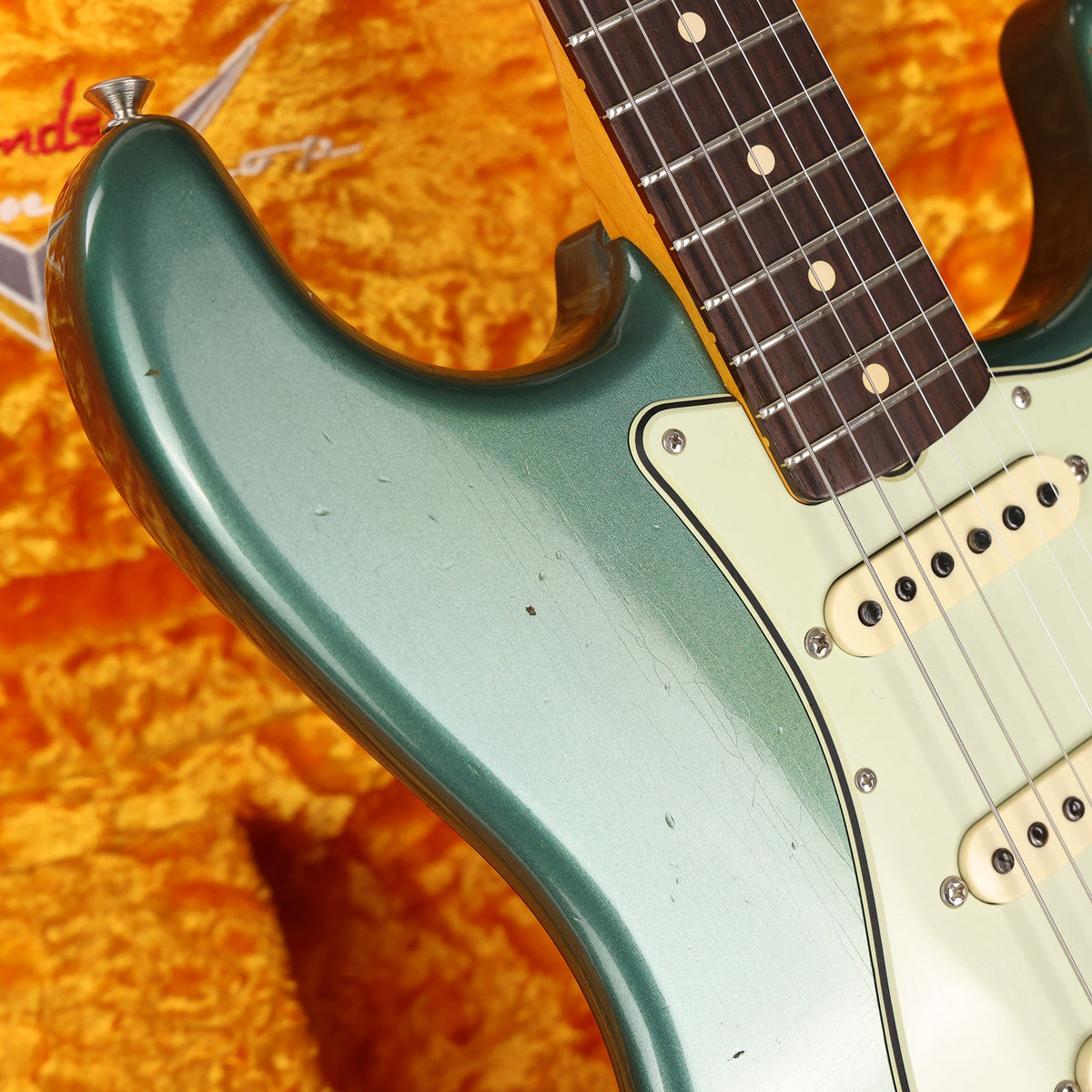 Fender Custom Shop 1960 Stratocaster Journeyman Relic Aged Sherwood Green 2019 — 7