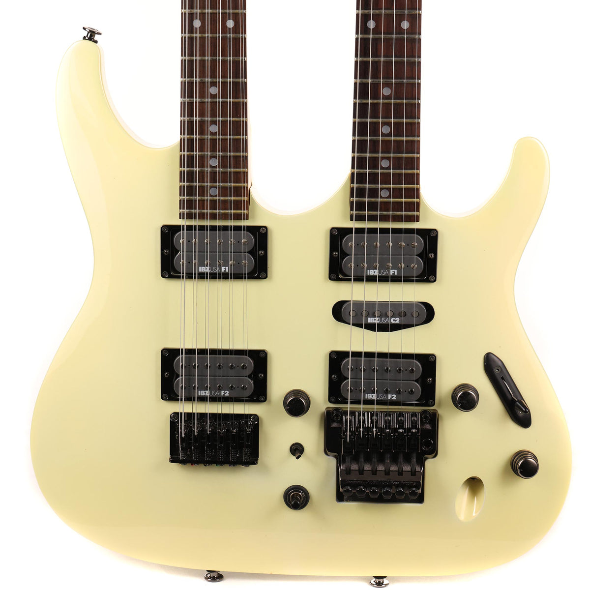 Ibanez 540STN Double-Neck Crystal Pearl 1990 — 1