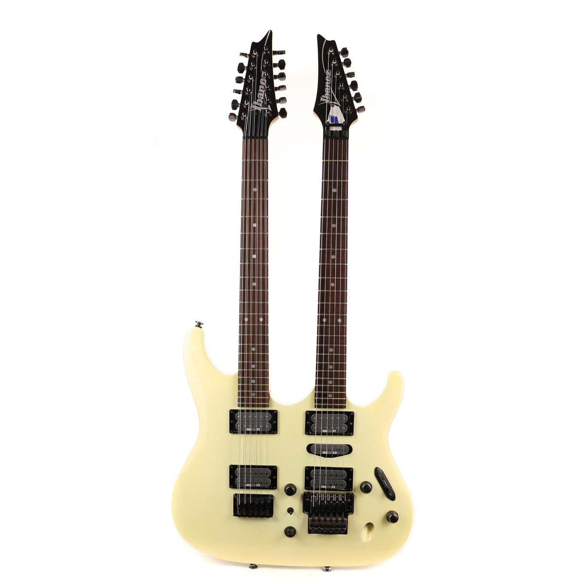 Ibanez 540STN Double-Neck Crystal Pearl 1990 — 2