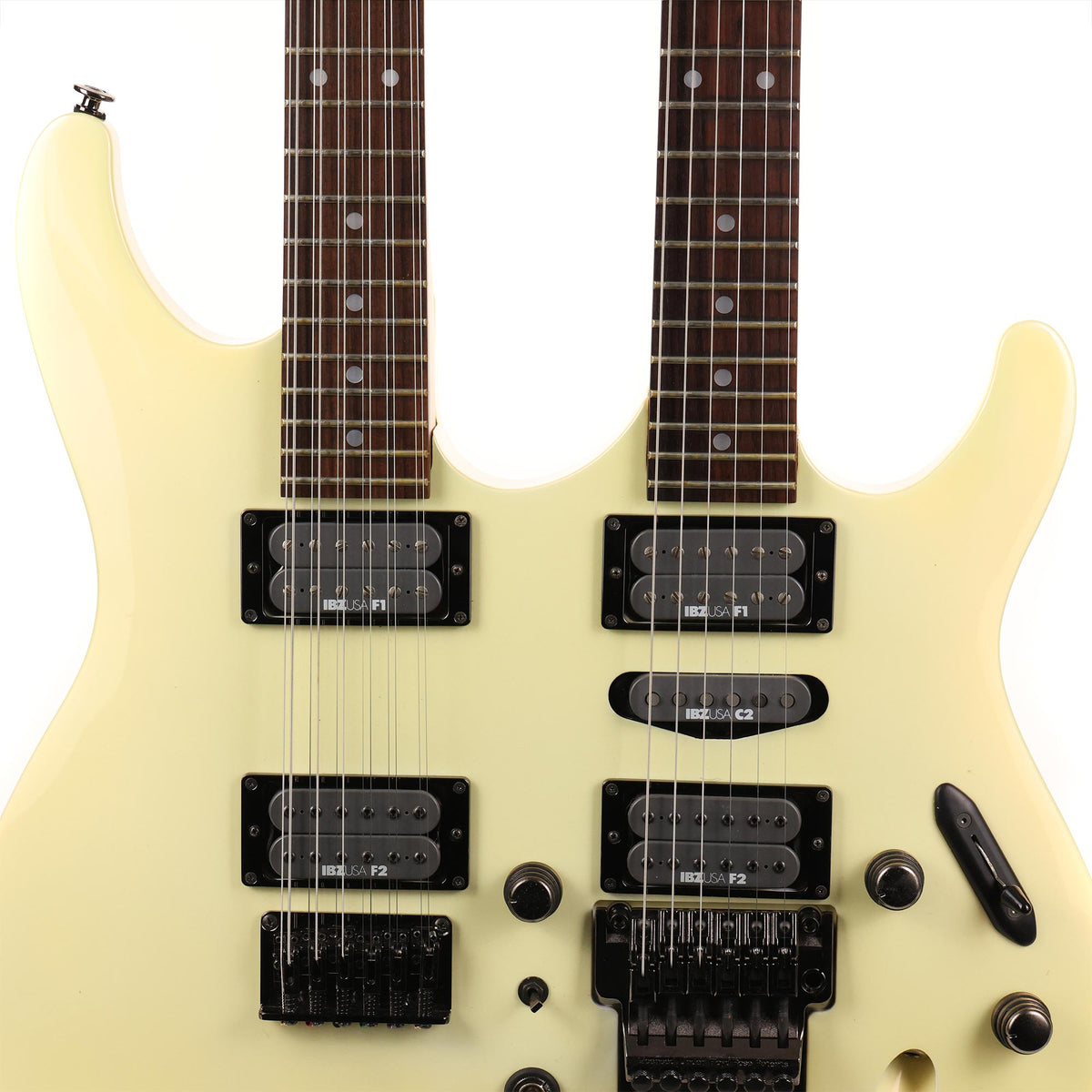 Ibanez 540STN Double-Neck Crystal Pearl 1990 — 6