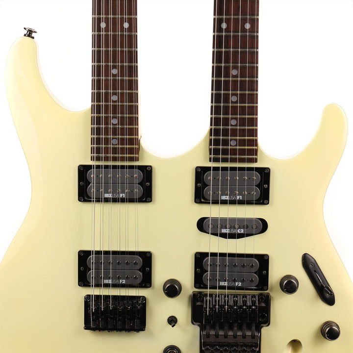 Ibanez 540STN Double-Neck Crystal Pearl 1990