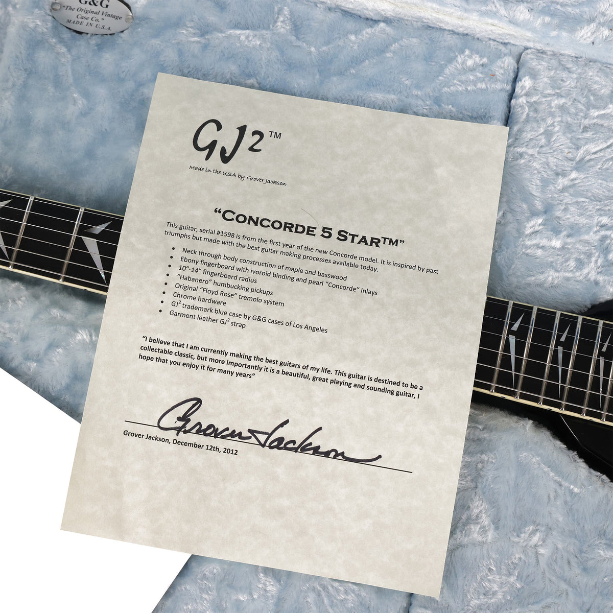 GJ2 Concorde 5 Star Black 2012 — 10