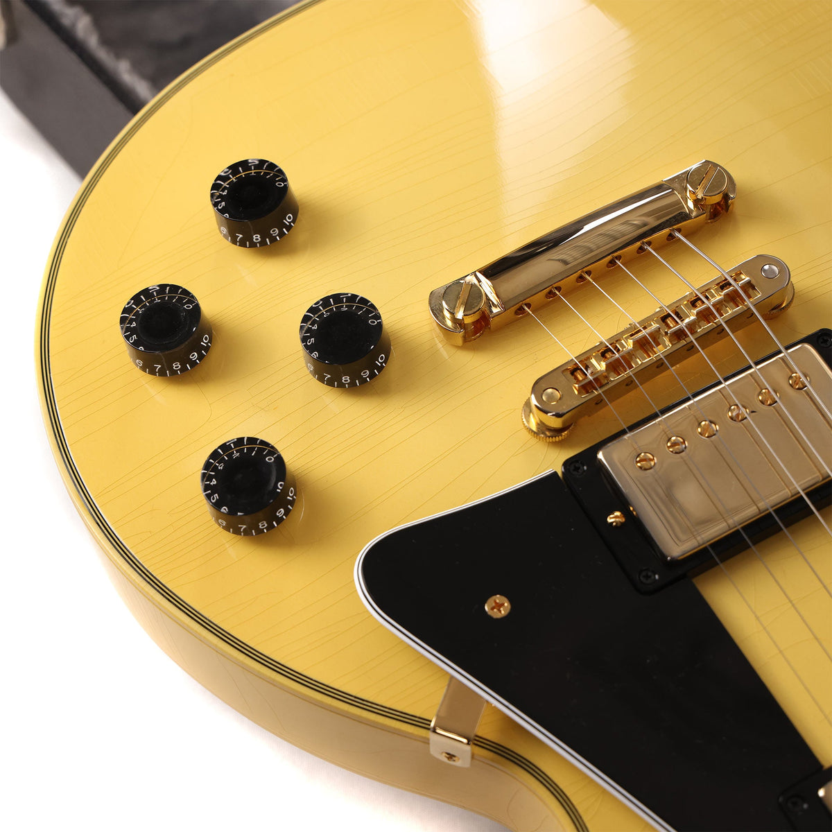 Gibson Custom Shop Les Paul Custom Chambered Heavy Antique White Murphy Lab Ultra Light Aged 2021 — 10