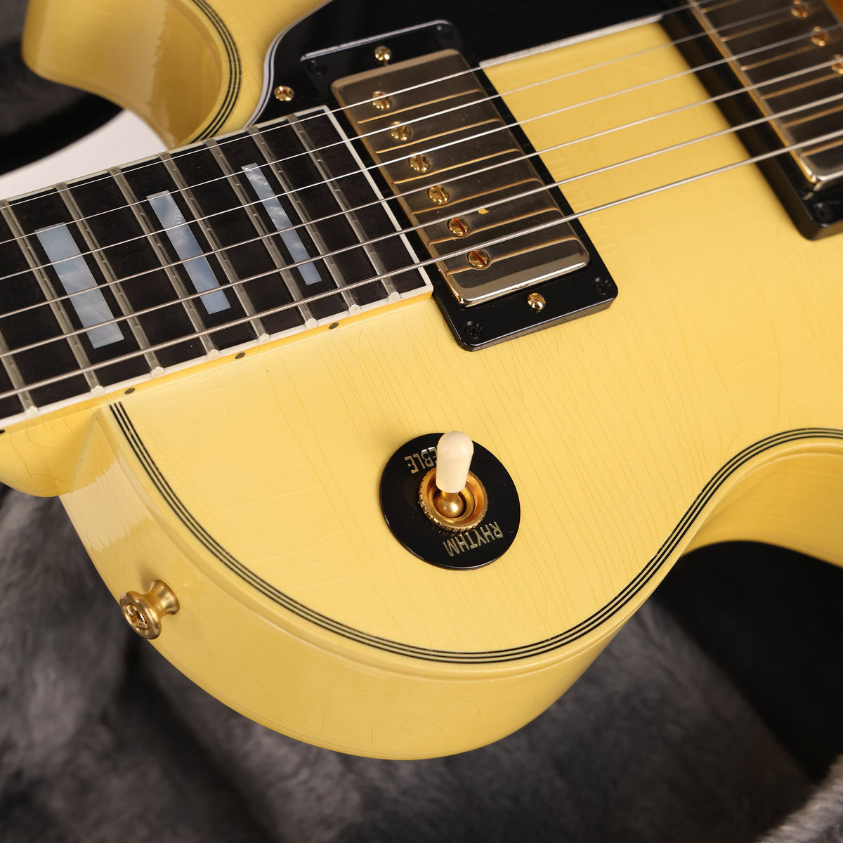 Gibson Custom Shop Les Paul Custom Chambered Heavy Antique White Murphy Lab Ultra Light Aged 2021 — 8