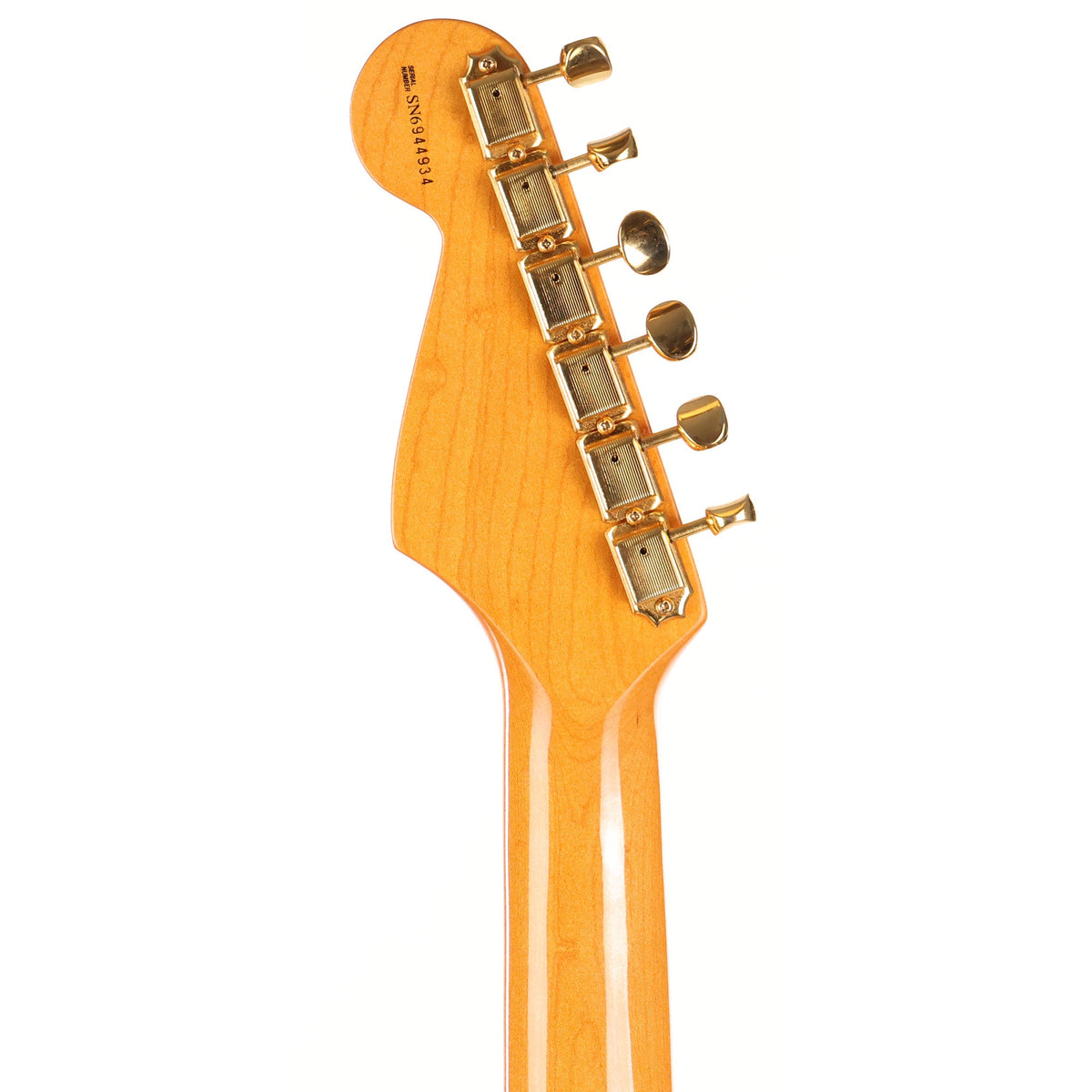 1997 Fender Stevie Ray Vaughan Stratocaster 3-Color Sunburst — 5