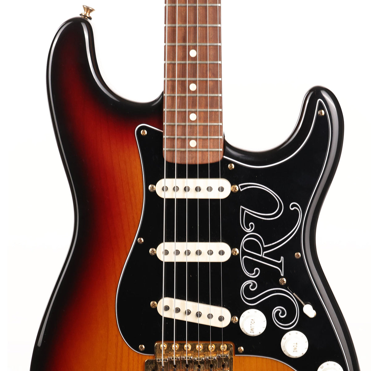 1997 Fender Stevie Ray Vaughan Stratocaster 3-Color Sunburst — 6