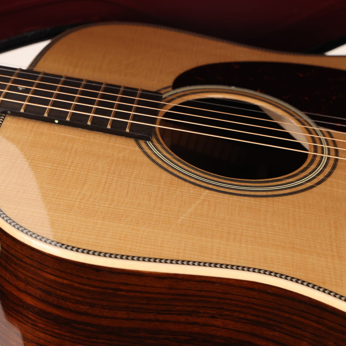Martin D-28 Modern Deluxe Acoustic-Electric Natural 2021 — 9