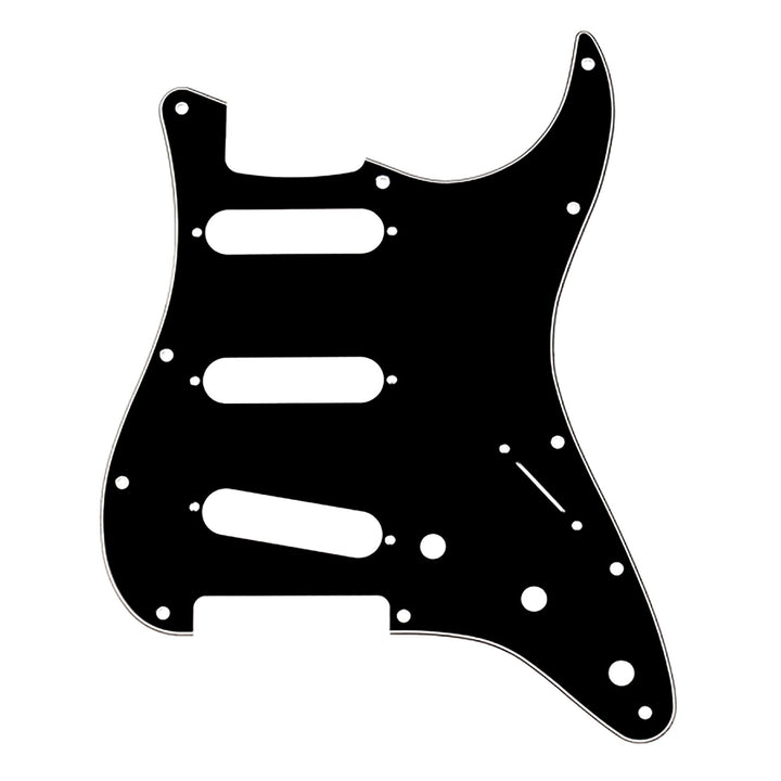 Fender Stratocaster Pickguard Black