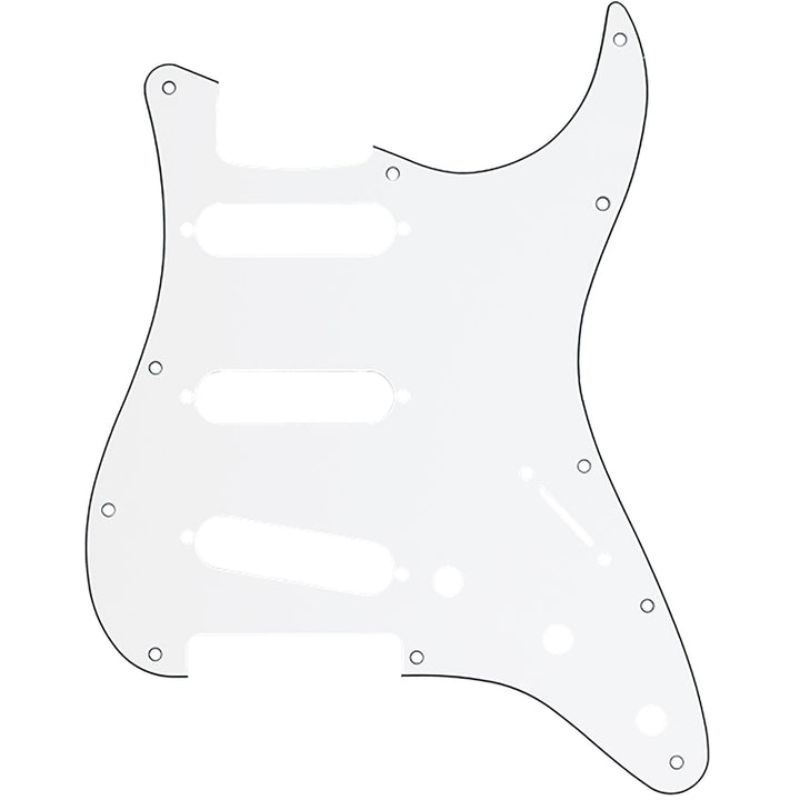 Fender Stratocaster Pickguard (White)