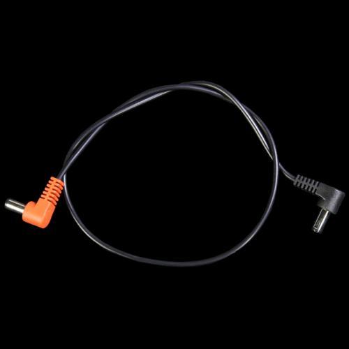 Voodoo Lab Pedal Power Cable Reverse Polarity Right Angle 2.5mm 18 Inch Power Cable Red