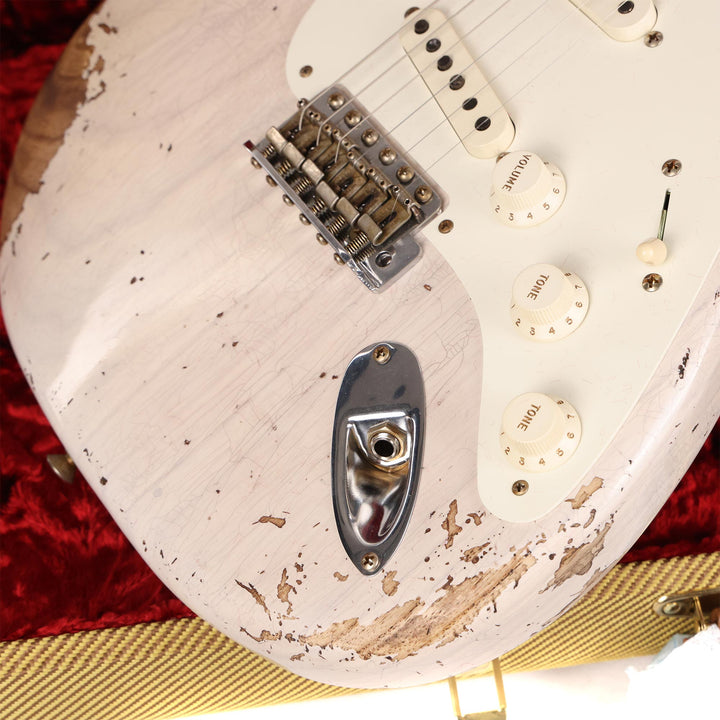 Fender Custom Shop 1957 Stratocaster Heavy Relic White Blonde 2020