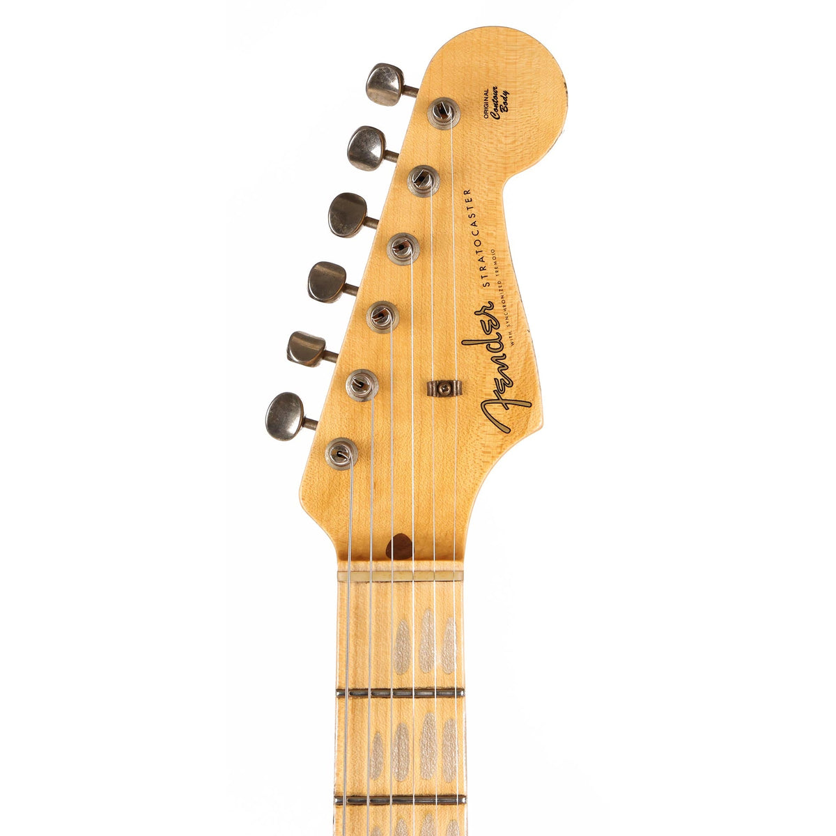 Fender Custom Shop 1957 Stratocaster Heavy Relic White Blonde 2020 — 4