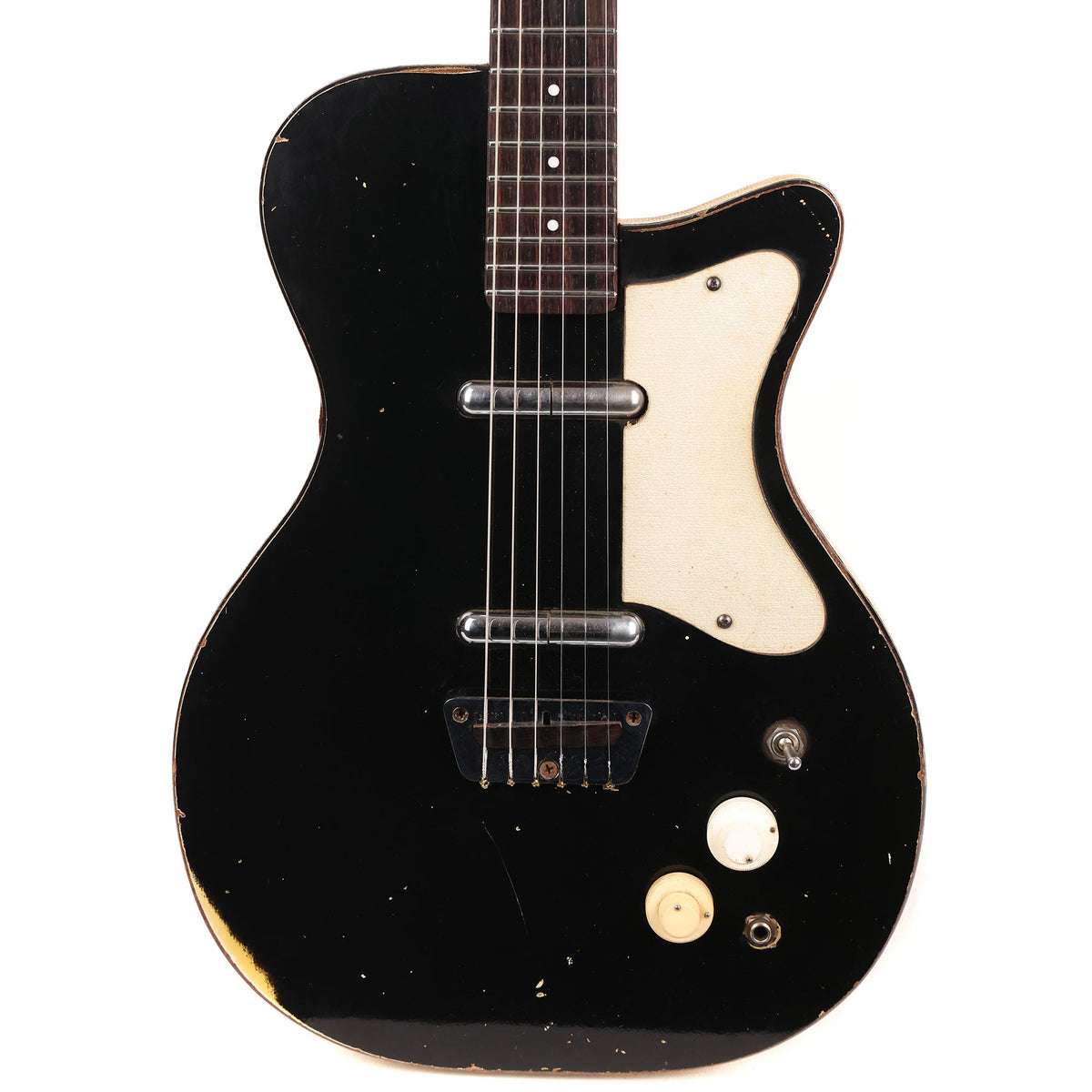 1958 Silvertone 1302 U2 Black — 1