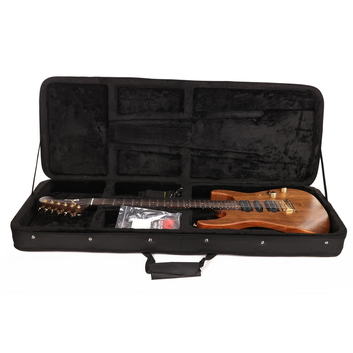 Charvel MJ DK24 HSH 2PT E Mahogany with Figured Walnut Streaky Ebony Fretboard 2021 — 8