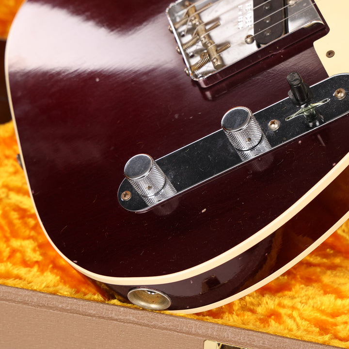 Fender Custom Shop 1961 Telecaster Custom Journeyman Relic Oxblood 2021
