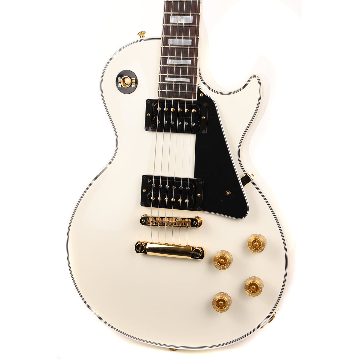 Gibson Custom Shop Les Paul Custom Chambered Alpine White Gloss 2016 — 7