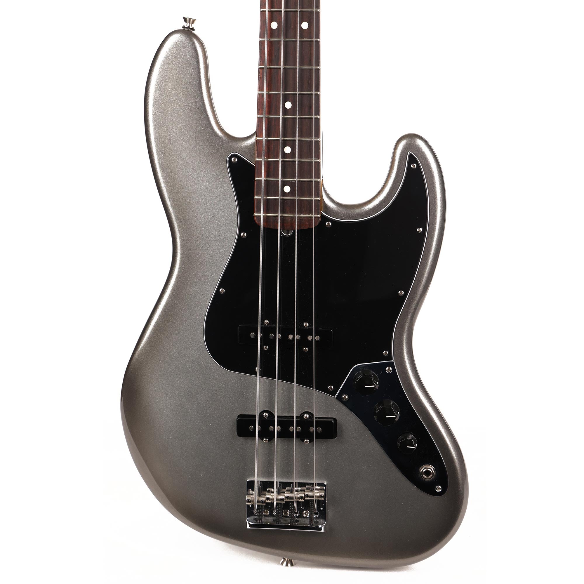 Fender American Professional II Jazz Bass Mercury 2021 | The Music Zoo