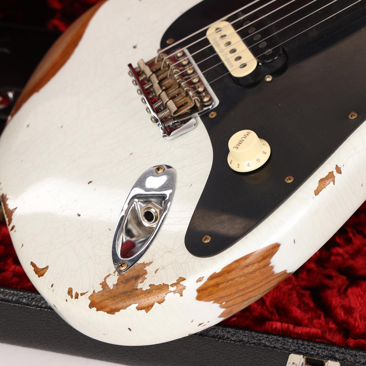 Fender Custom Shop 1969 Stratocaster Heavy Relic Frost White 2023 — 10
