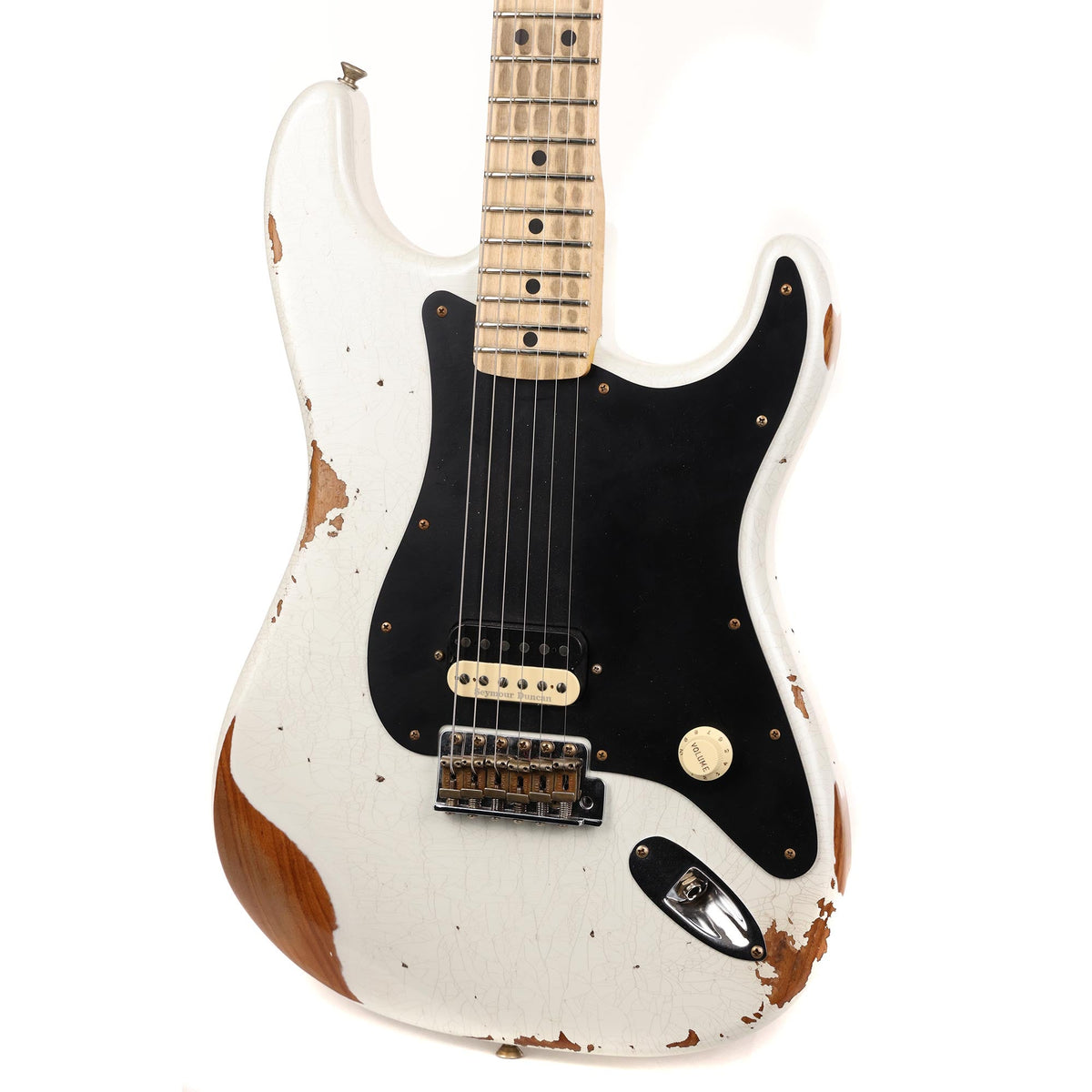 Fender Custom Shop 1969 Stratocaster Heavy Relic Frost White 2023 — 6