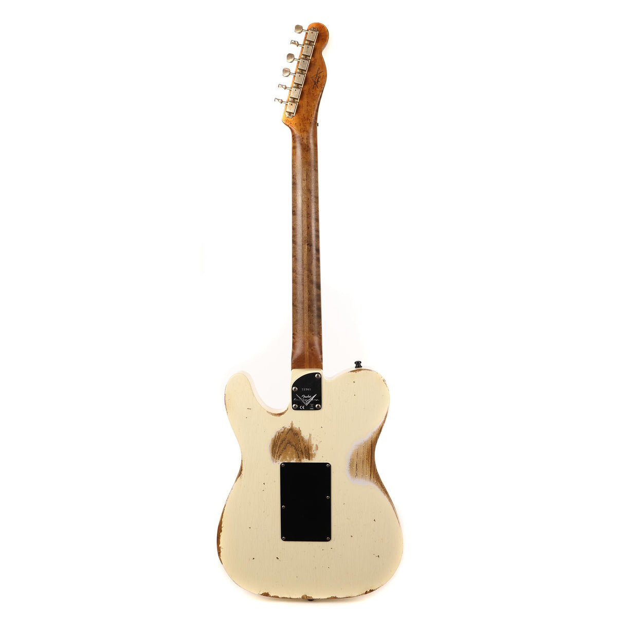 Fender Custom Shop ZF Telecaster Music Zoo Exclusive Heavy Relic Vanilla Shake 2022 — 3