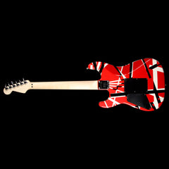 EVH Striped Series Electric Guitar Red with Black and White