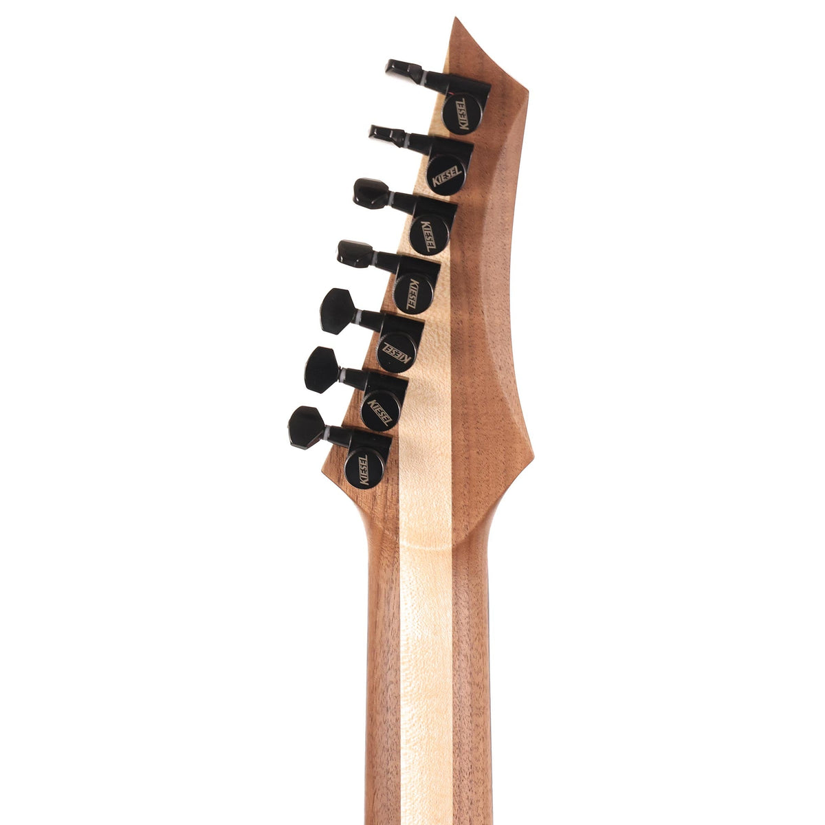 Kiesel Aries Neck-Through 7-String Transparent Red Flame Top Used — 5