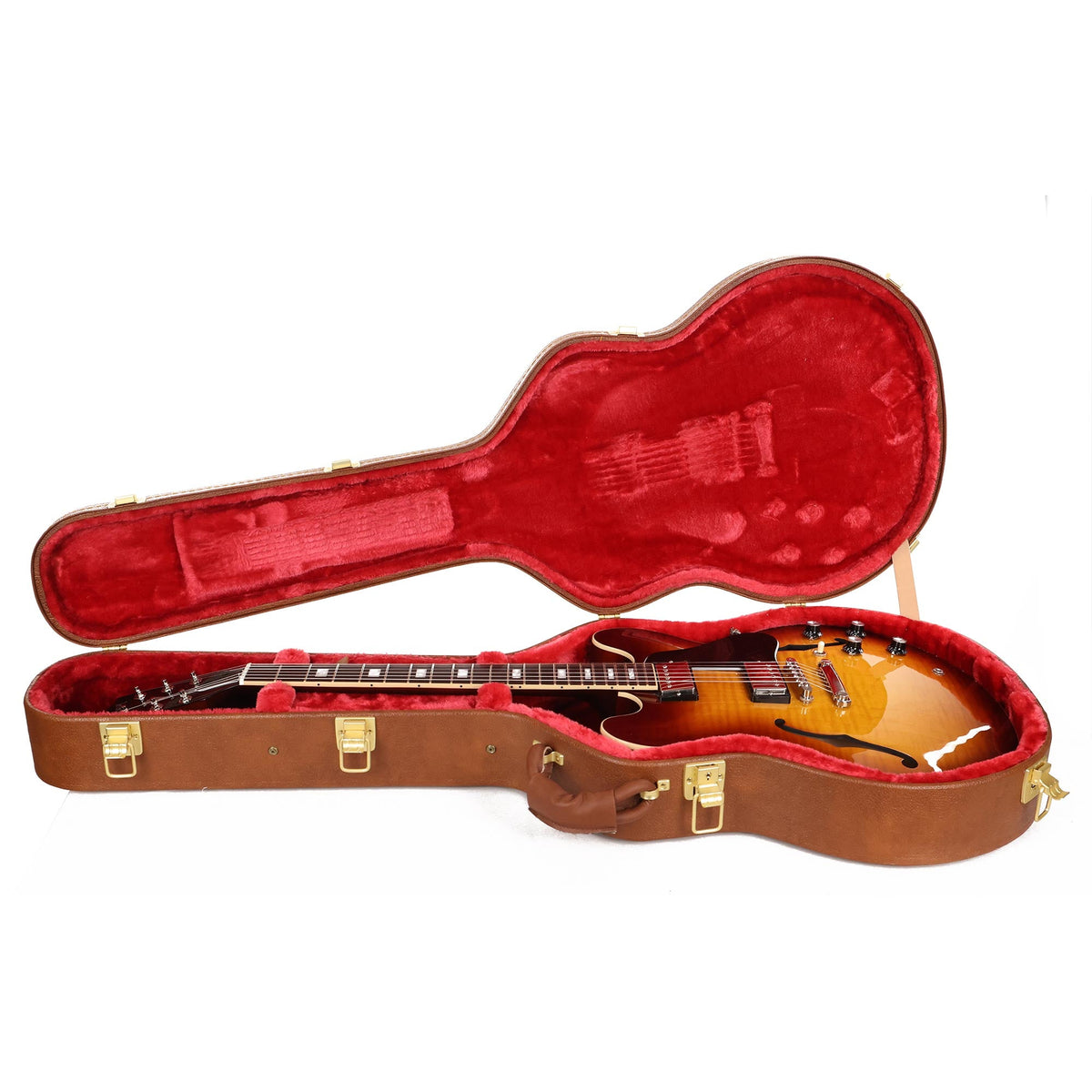 Gibson ES-335 Figured Iced Tea Burst 2021 — 8