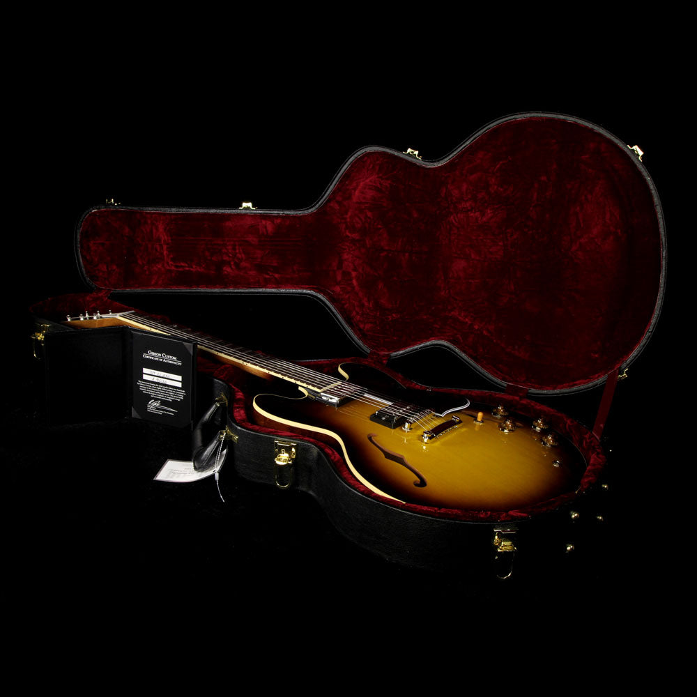Gibson Custom Shop '59 ES-335 Dot Electric Guitar Vintage Sunburst — 5