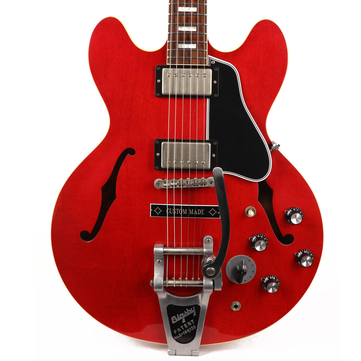 Gibson Custom Shop 1963 ES-335 Varitone Bigsby Sixties Cherry Used — 1