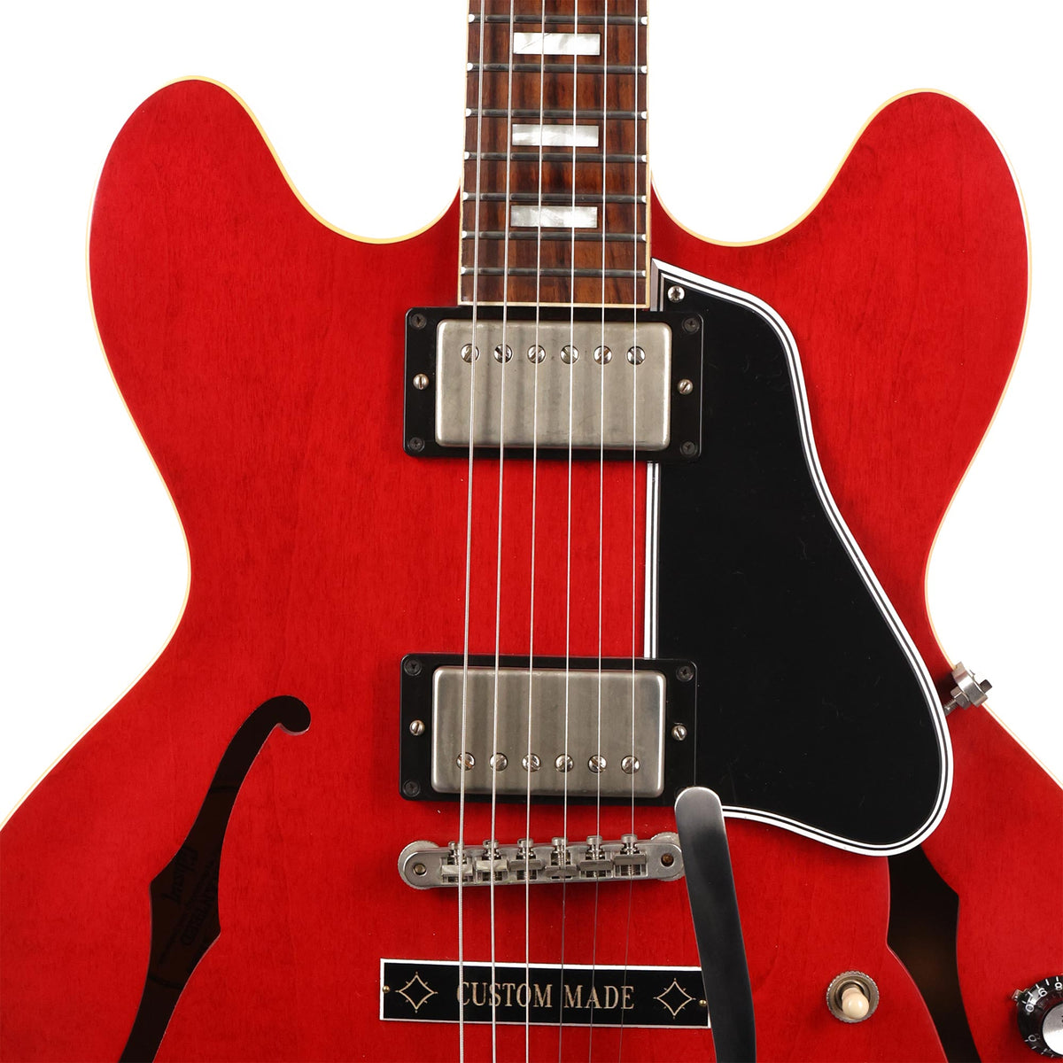 Gibson Custom Shop 1963 ES-335 Varitone Bigsby Sixties Cherry Used — 6