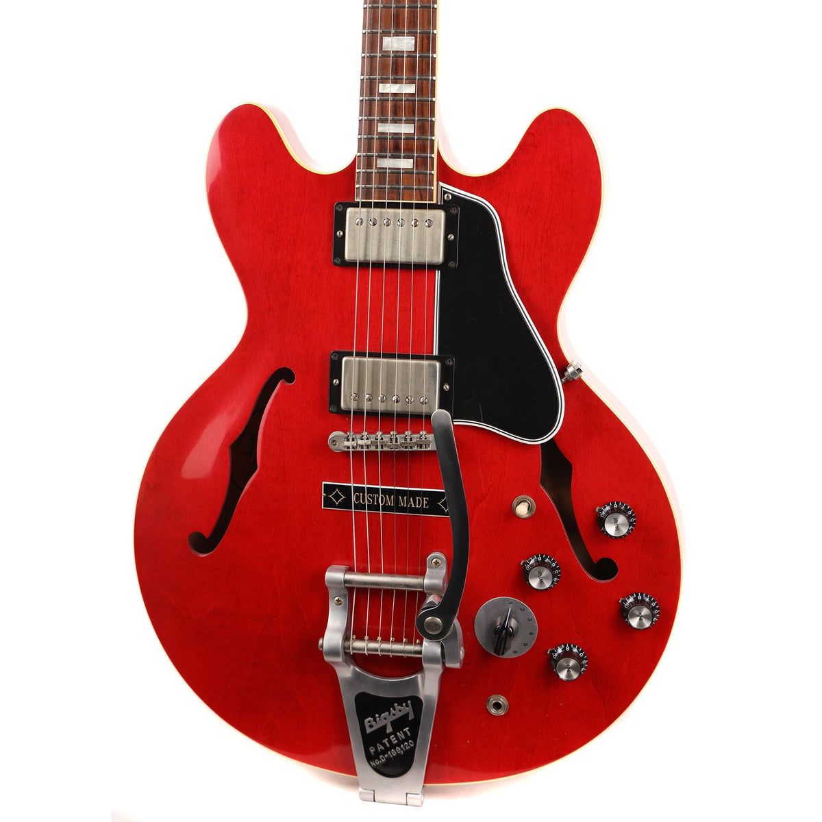Gibson Custom Shop 1963 ES-335 Varitone Bigsby Sixties Cherry Used — 7
