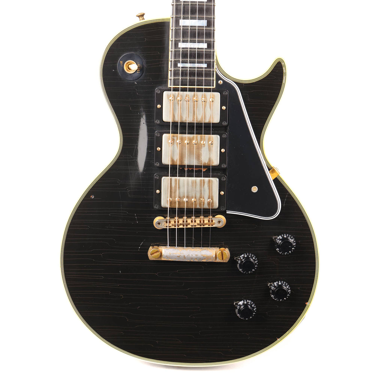 Gibson Custom Shop Collectors Choice 22 1959 Les Paul Custom Tommy Colletti Aged Ebony — 1