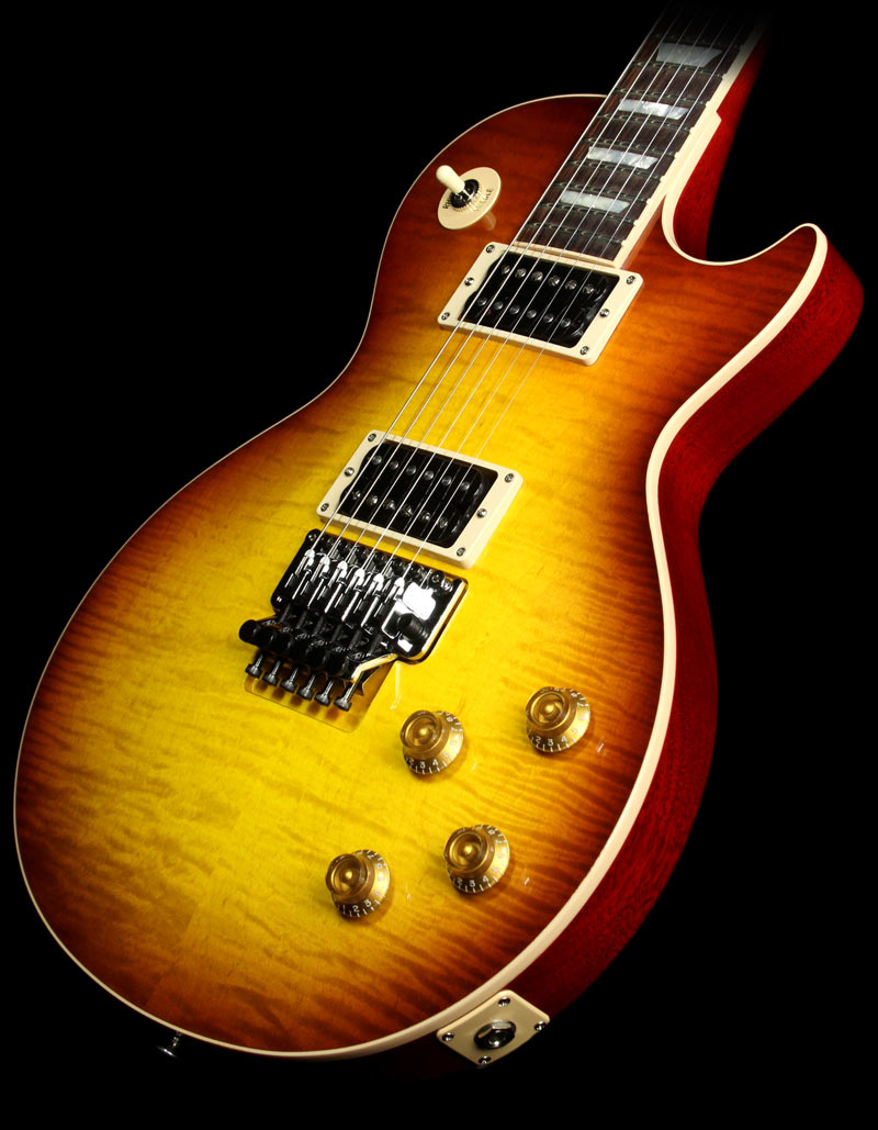Used Gibson Custom Shop Les Paul Axcess Standard Electric Guitar Iced Tea — 1
