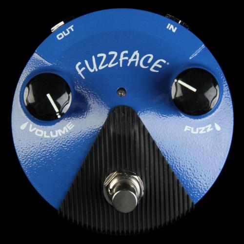 Dunlop FFM1 Silicon Fuzz Face Mini Blue Pedal