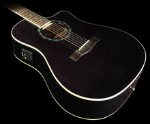 Used Fender T-Bucket 300CE Dreadnought Acoustic Guitar Transparent Black