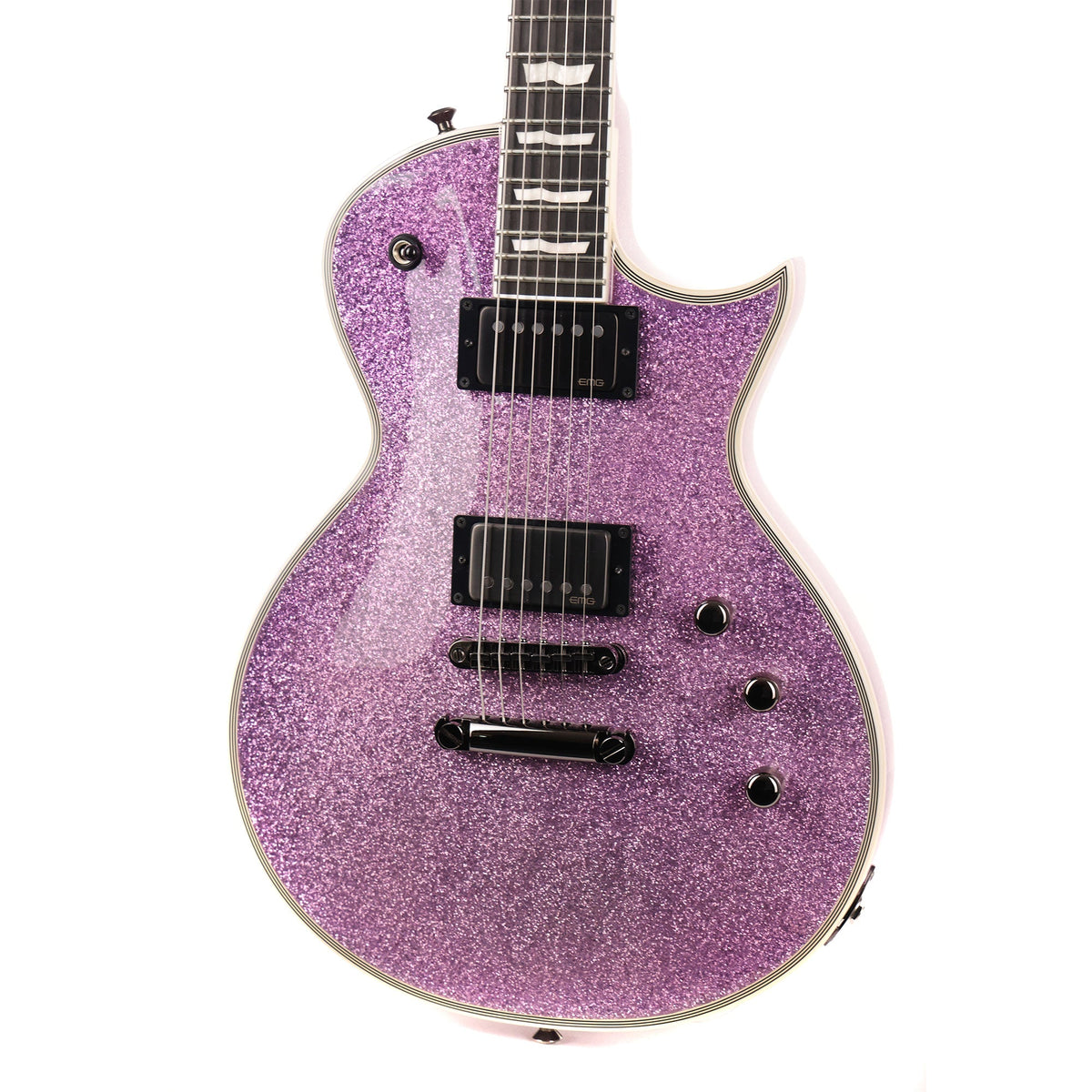 ESP E-II Eclipse DB Purple Sparkle Used — 7
