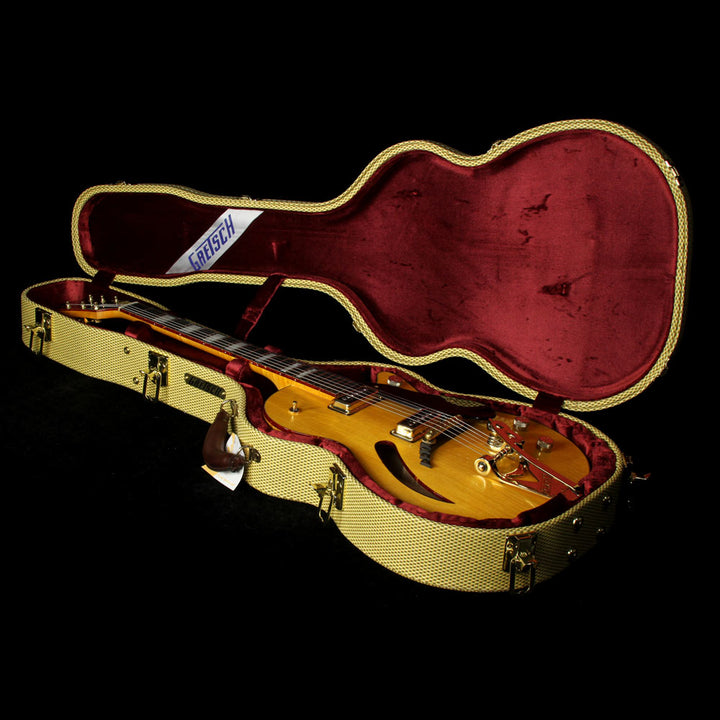 Used 2016 Gretsch Custom Shop Masterbuilt Stephen Stern Synchro-Jet Electric Guitar Closet Classic Amber Blonde