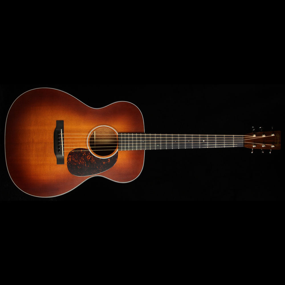 Used Martin OM-18 Authentic 1933 VTS Adirondack Spruce Acoustic Guitar Shaded Burst — 2