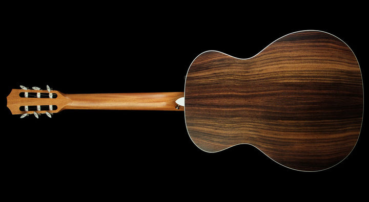 Used Taylor 214e-N Nylon String Grand Auditorium Acoustic Guitar Natural