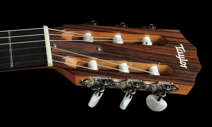 Used Taylor 214e-N Nylon String Grand Auditorium Acoustic Guitar Natural